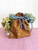 Pochette à cordons - Asanoha (Grand format)