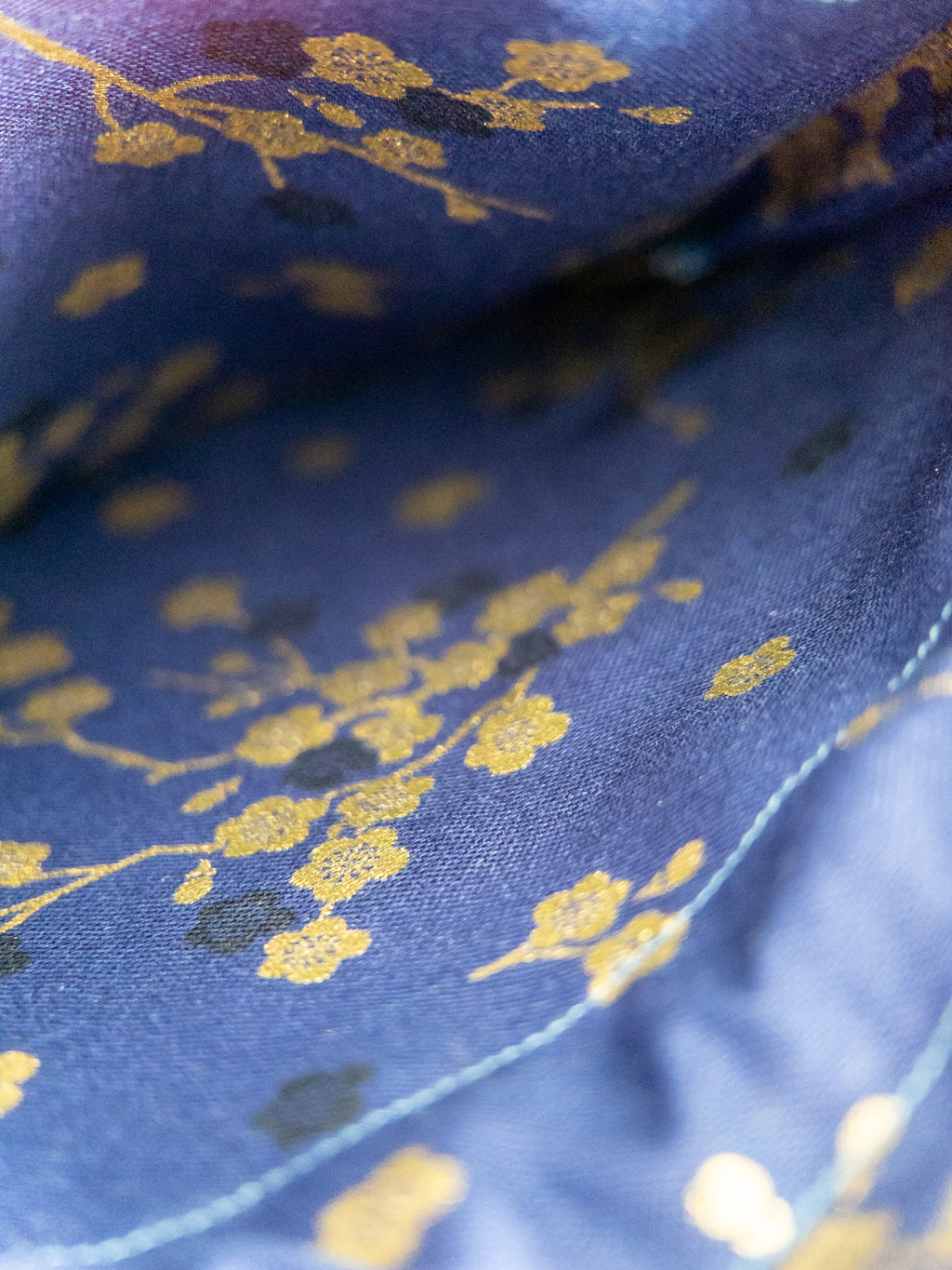 Pochette à cordons - Asanoha (Grand format)